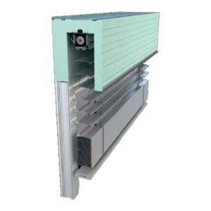Beck+Heun Roller Shutter Box with HPL Cover