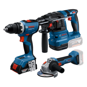 BOSCH GSR 18V-65 + GBH 18V-22 + GWS 18V-8
