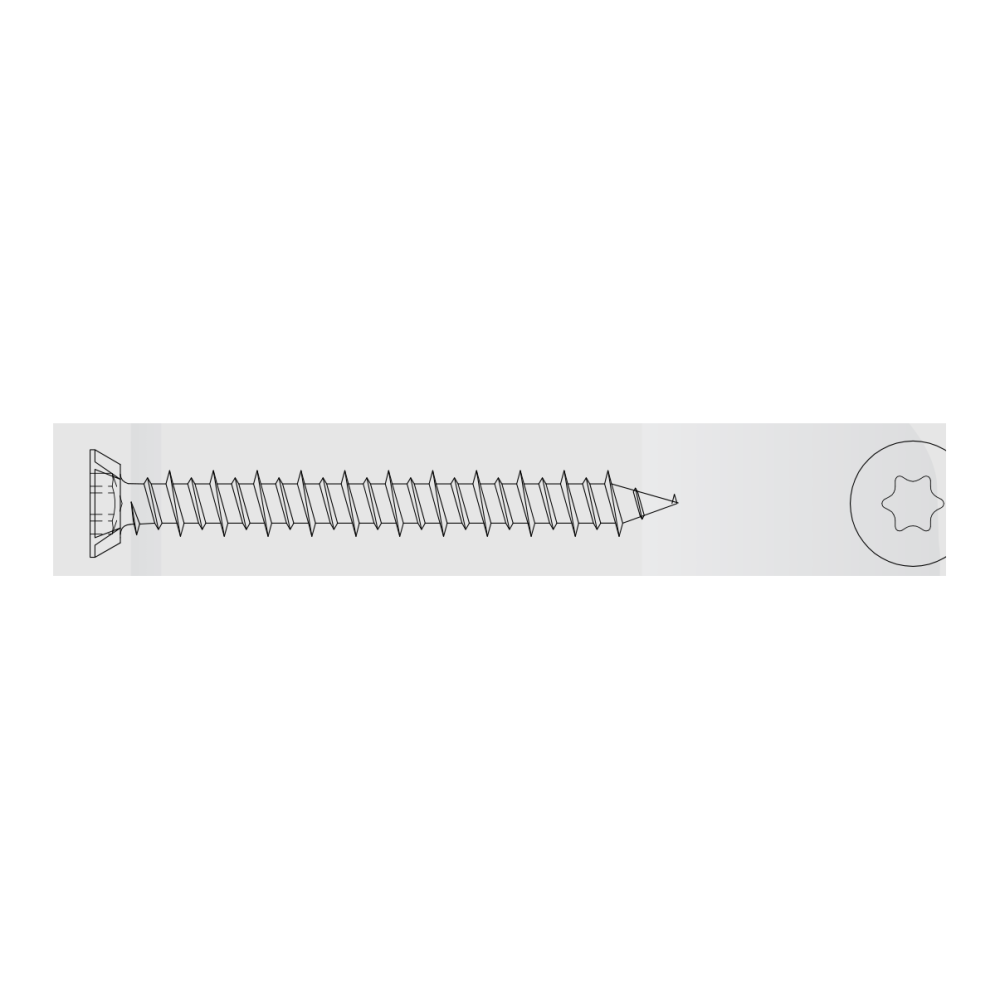 Frame Anchor Screw 7.5 Countersunk