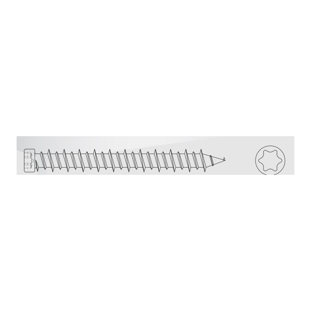 Frame Anchor Screw 7.5 Cylinder Head